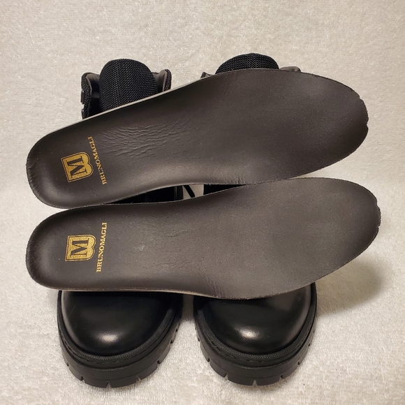 BRUNO MAGLI VAL MEN'S BOOT - BLACK LEATHER - Picture 2 of 8